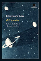 Portada de Astronautas de Stanislaw Lem