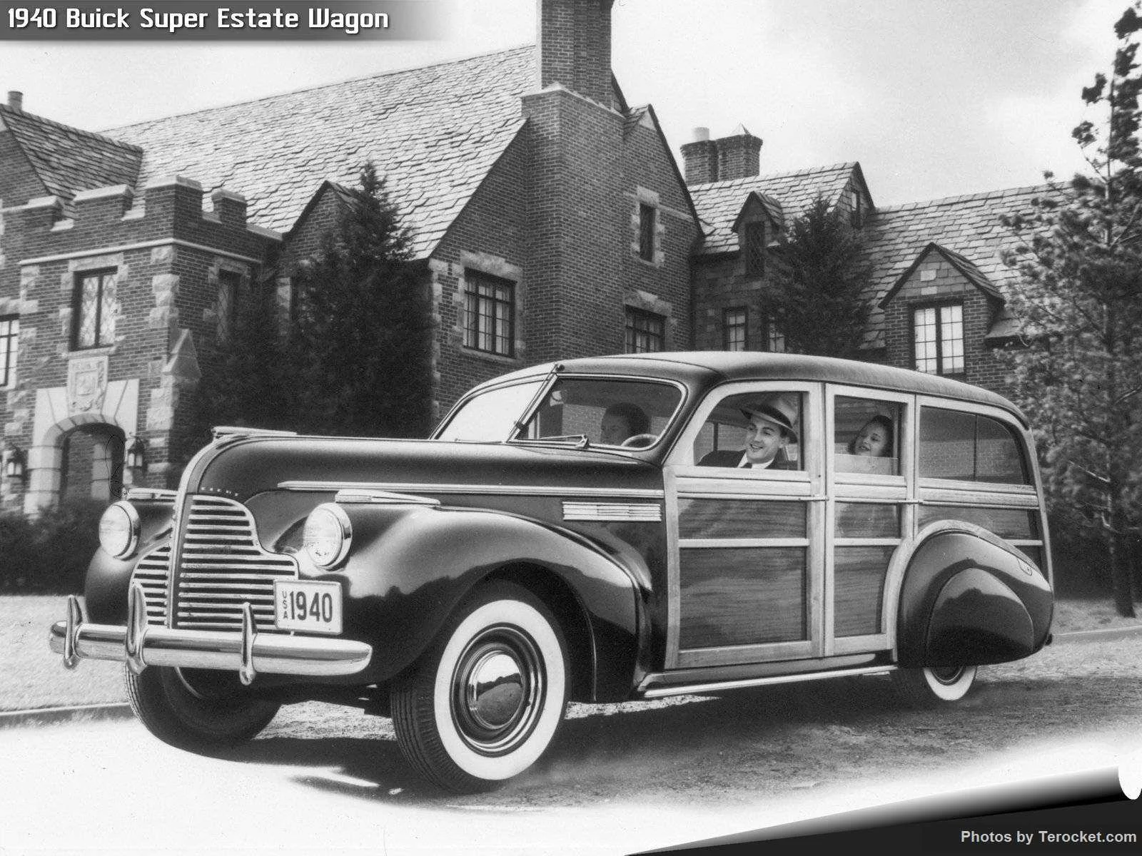 Hình ảnh xe ô tô Buick Super Estate Wagon 1940 & nội ngoại thất