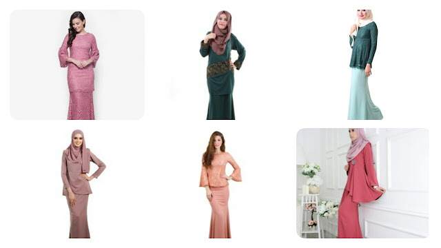 Koleksi Baju Kurung Moden Terkini Tahun 2017