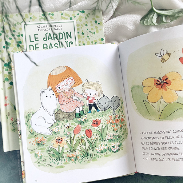 Le jardin de Basilic : Les fleurs tombent-elles amoureuses ? & Comment les arbres font-ils caca ?