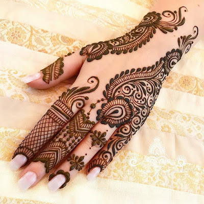 Easy Arabic Mehendi Design