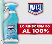 Promozione "Viakal Doccia Gratis" : ricevi il 100% di rimborso