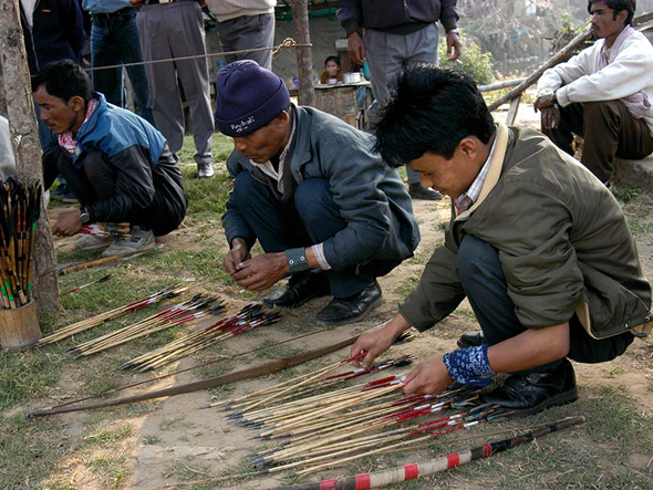 Shillong Teer Method for Creating a Bow and Arrow