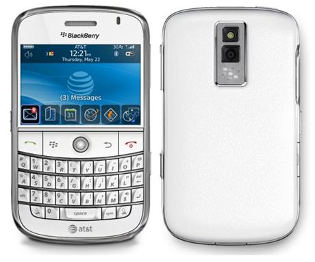 Blackberry Bold 9000 White