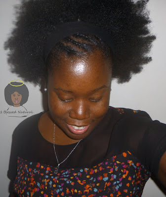 natural hair, afro and cornrows