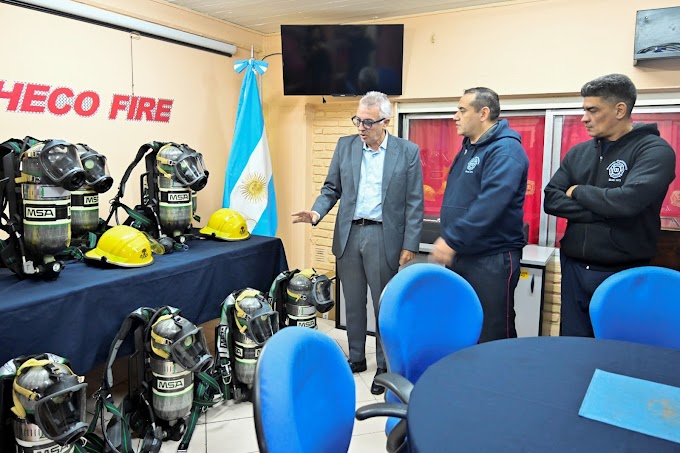 Equipos para los bomberos