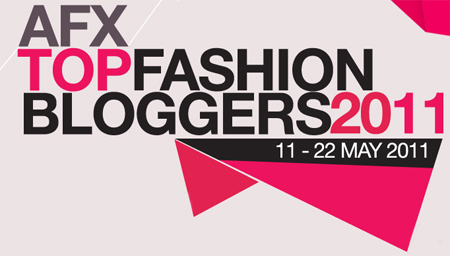 AFX TOP FASHION BLOGGERS 2011