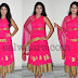 Rajsri Ponnappa Pink Salwar