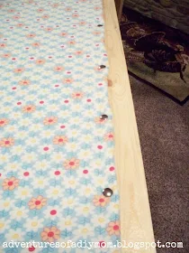 attaching the blanket to quilt frames