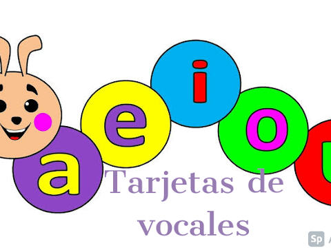 Tarjetas de vocales 