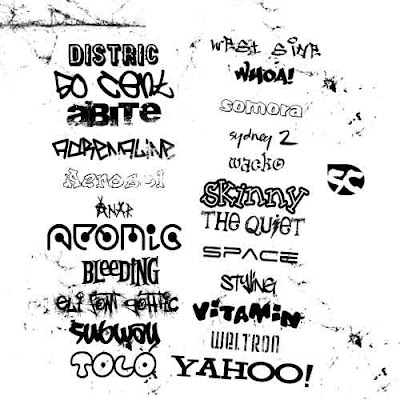 Graffiti Alphabet,letras de graffitis,abecedario de graffiti