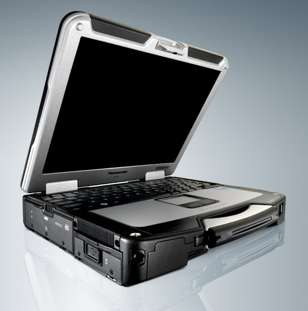 حاسوب محمول "Toughbook 31" لاينكسر إلا إذا فجرته بالمتفجرات