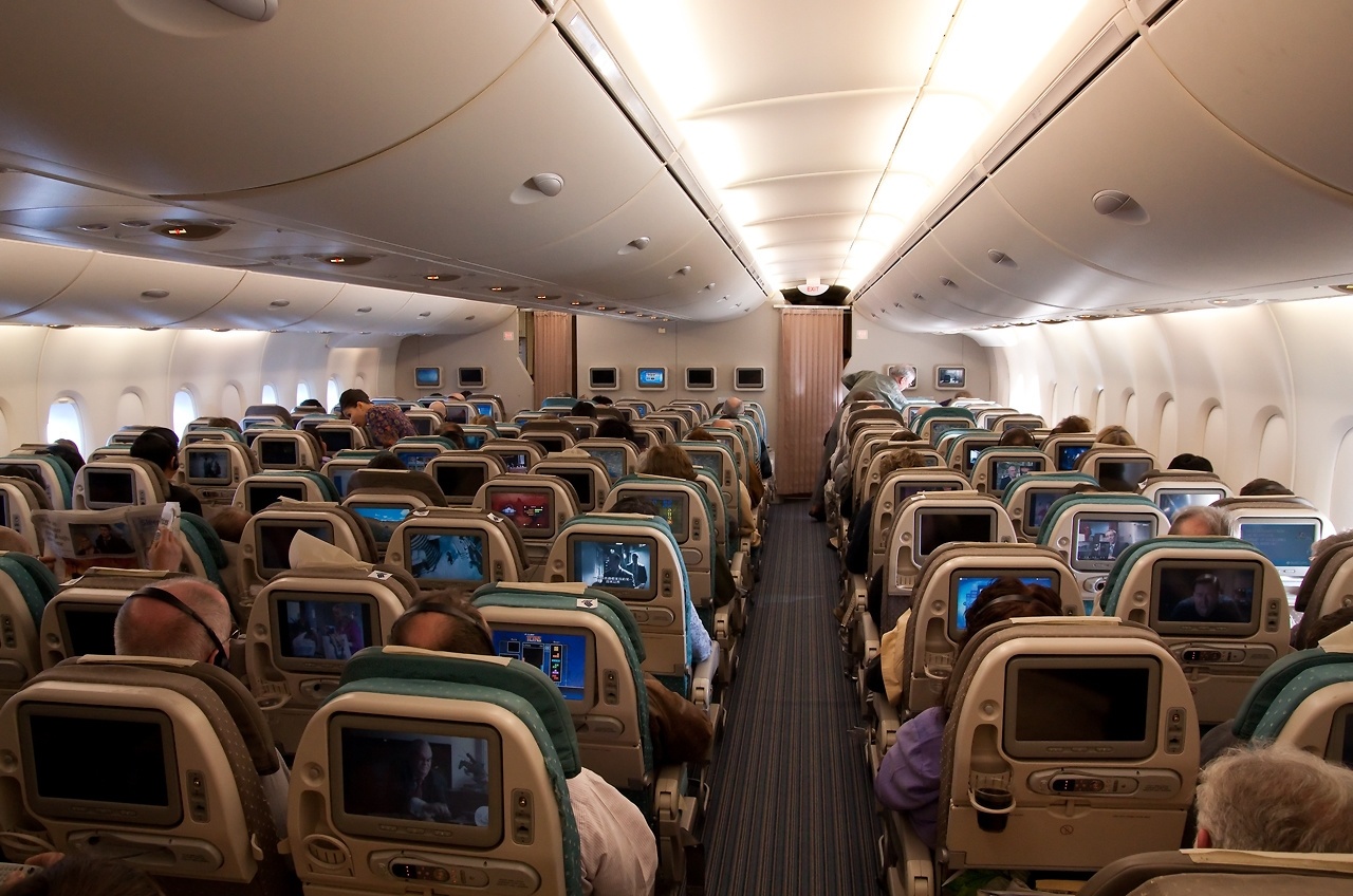 Singapore Airlines A380 800 Economy Class Seat 