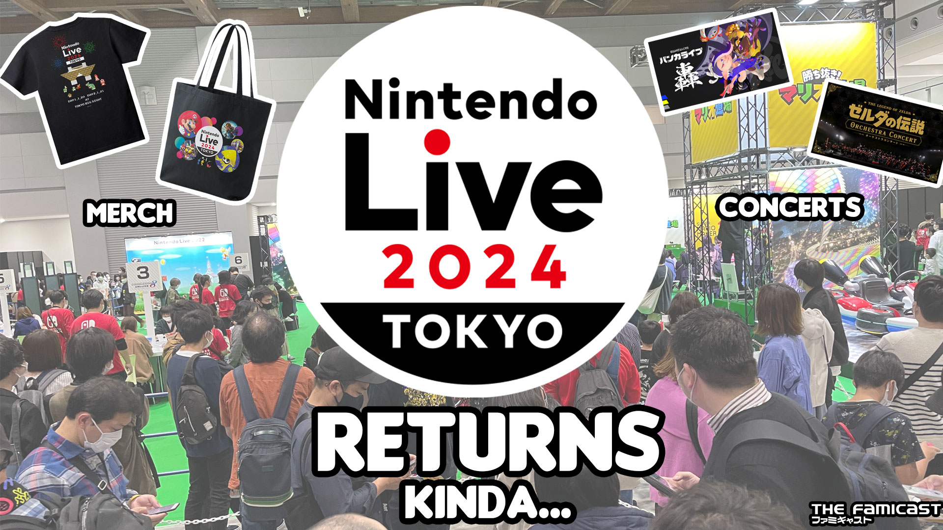 Nintendo Live 2024 Tokyo Returns...Kinda | Merch Showcase