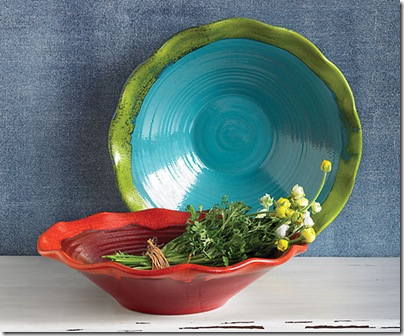 Big Spin Terra Cotta Bowls