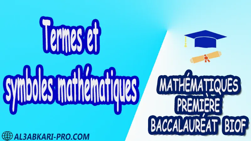 Lexique Maths Ar Fr mathématiques 1 ère bac biof cours résumé exercices fiche pédagogique première baccalauréat pdf 1 ere bac Maths Mathématiques Mathématiques biof mathématiques 1 ère Bac 1ère Bac Sciences Expérimentales 1 ère Bac Sciences et Technologies Électriques 1ère Bac Sciences et Technologies Mécaniques 1ère Bac Sciences Économiques et Gestion exercice de math exercices de maths maths en ligne prof de math exercice de maths math exercice maths maths en ligne maths inter superprof maths professeur math cours de maths à distance Fiche pédagogique Devoir de semestre 1 Devoirs de semestre 2 maroc Exercices corrigés Cours résumés devoirs corrigés exercice corrigé prof de soutien scolaire a domicile cours gratuit cours gratuit en ligne cours particuliers cours à domicile soutien scolaire à domicile les cours particuliers cours de soutien des cours de soutien les cours de soutien professeur de soutien scolaire cours online des cours de soutien scolaire soutien pédagogique