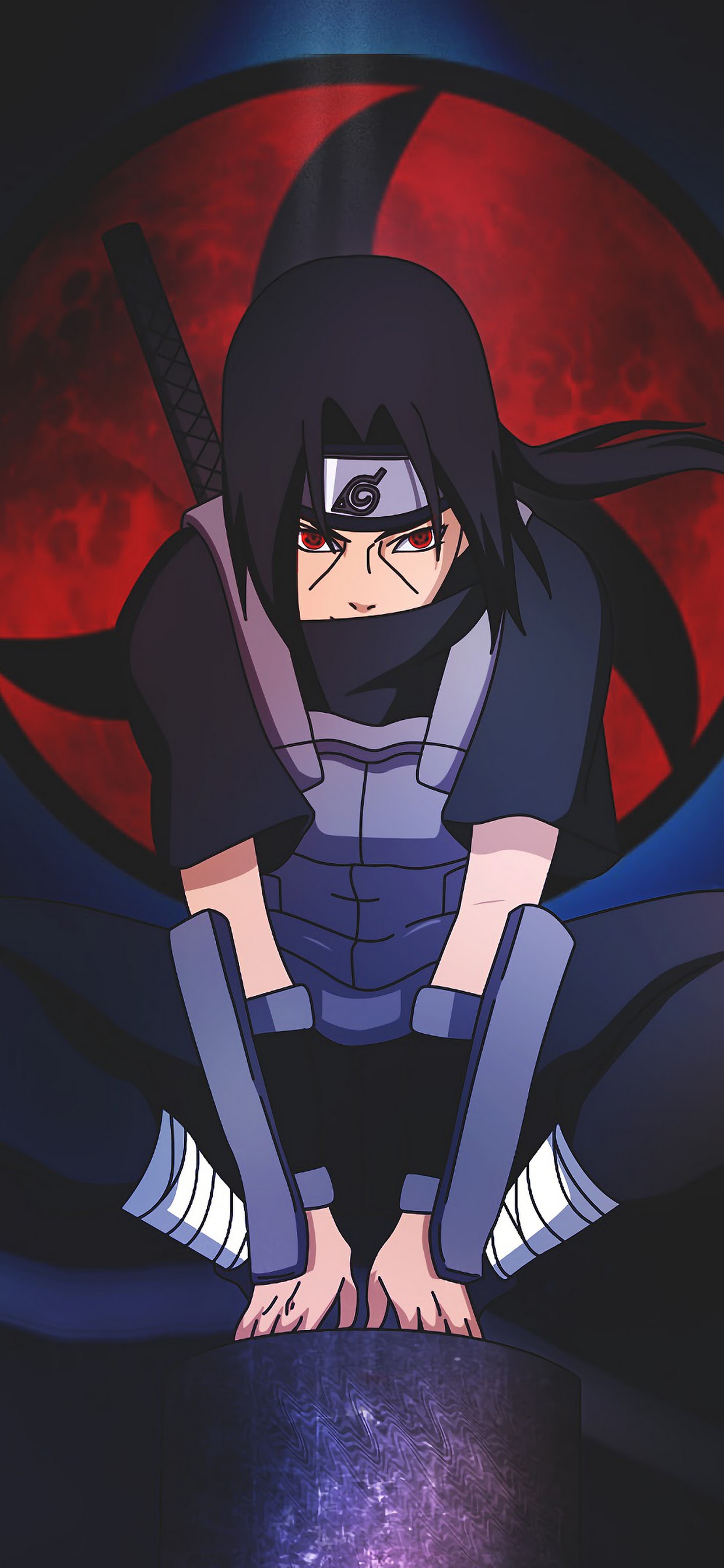 Itachi Sharingan Anbu 4k Wallpaper 6