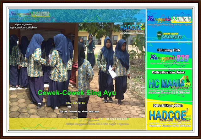 Gambar Soloan Spektakuler - Gambar SMA Soloan Spektakuler Cover Batik SPSB 55 B