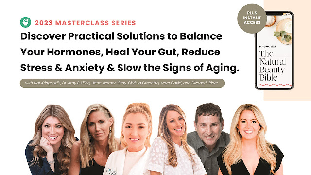 Masterclass Series on Hormones, Skin, Stress, Gut Health, Aging and More