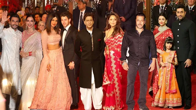 Bollywood stars in anant ambani wedding