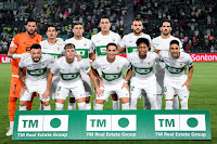 ELCHE C. F. Temporada 2021-22. Kiko Casilla, Iván Marcone, Diego González, Enzo Roco, Gonzalo, Verdú, Pedro Bigas. Josan Fernández, Raúl Guti, Pere MIlla, Johan Mojica, Fidel. ELCHE C. F. 0 ATHLETIC CLUB DE BILBAO 0. 16/08/2021. Campeonato de Liga de 1ª División, jornada 1. Elche, Alicante, estadio Martínez Valero. GOLES: No hubo.