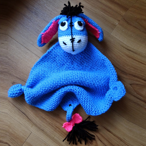 Eeyore Blanket Buddy - Free Pattern