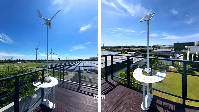 TCCGE Observation Deck,頂樓觀景台-風力,太陽能互動教具-letsuan design 麗荃室內裝修有限公司