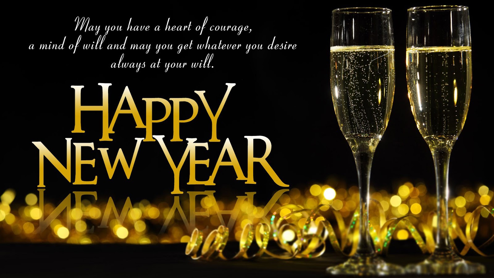 Happy New Year 2014 - Wishes, Greetings, Messages,Wallpapers