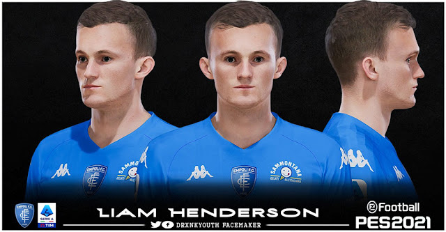 Liam Henderson Face For eFootball PES 2021