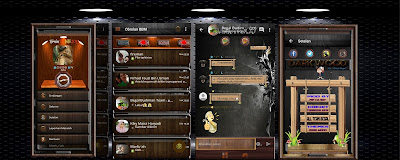 Download BBM Mod Dark Wood Themes