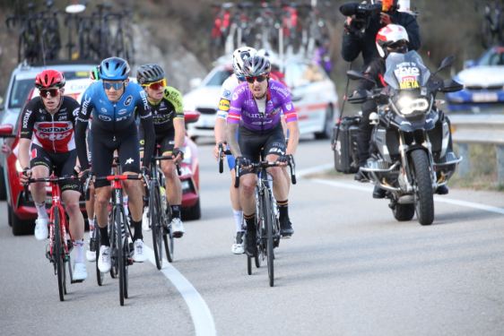 Ángel Madrazo fue protagonista nuevamente en la Vuelta a España