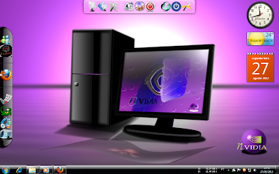 Tema NVidiaBlack Para Windows 7 Capa