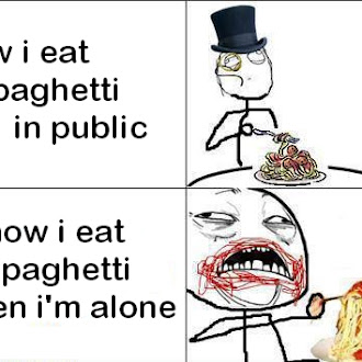 How i eat Spaghetti