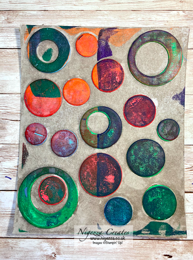 Gelli Plate Printing for Beginners - Create abstract patterns to
