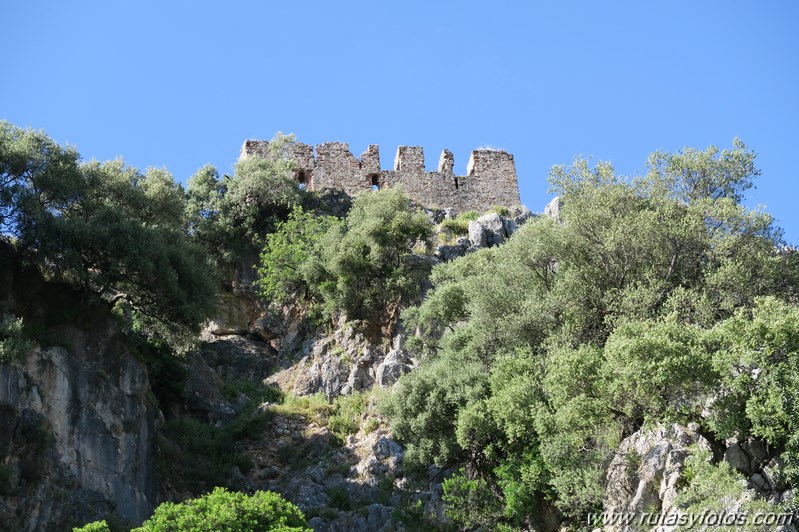 Benaocaz - Salto del Cabrero - Castillo de Aznalmara