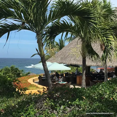 exterior of Ketsi restaurant at Four Seasons Resort Punta Mita in Mexico