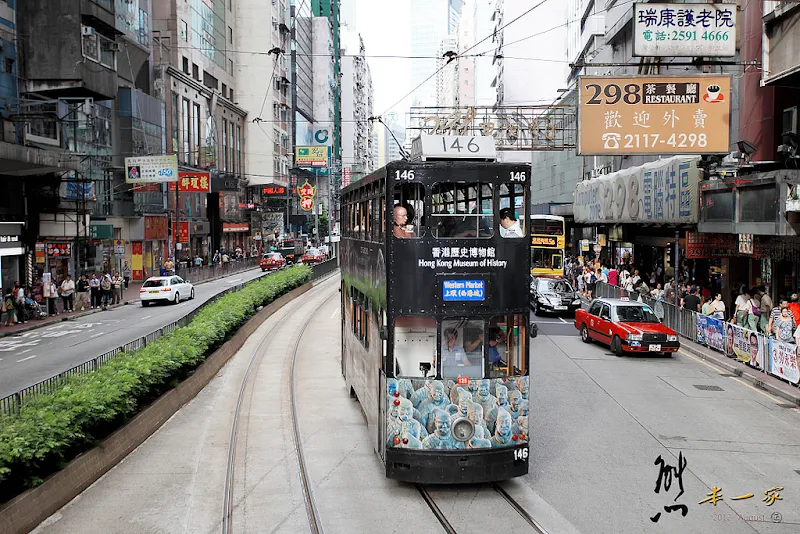 香港旅遊-軌道電車｜擁有百年歷史的叮叮車