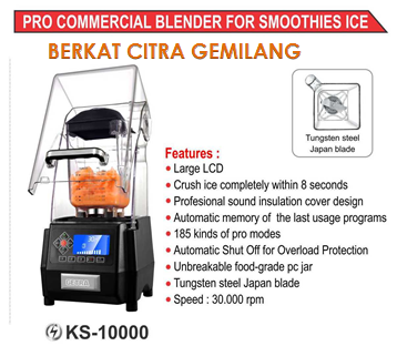 BERKAT CITRA GEMILANG: HEAVY DUTY BLENDER, BLENDER SMOOTHY 