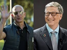 Bill Gates and Jeff bezos 