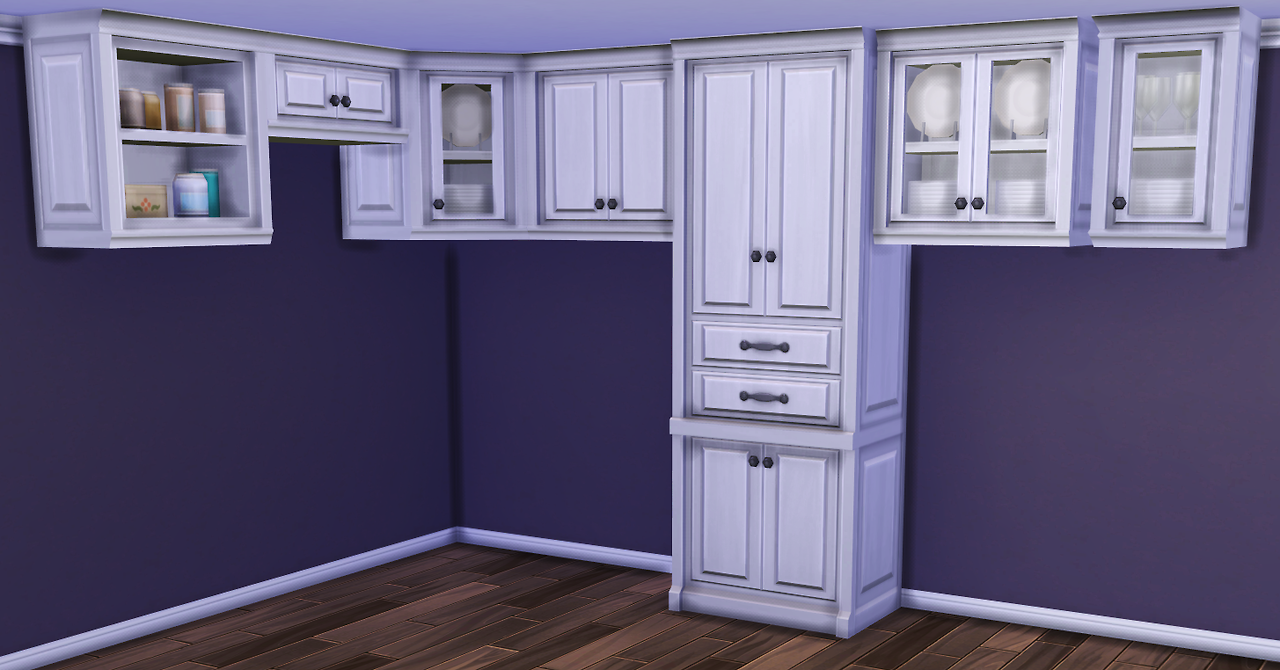 My Sims 4 Blog Whitened S Cargeaux Cabinets by Melbrewer367