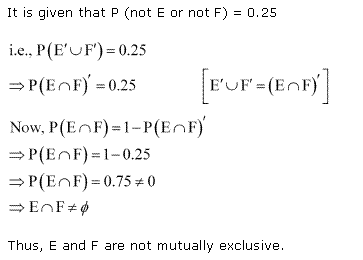 Solutions Class 11 Maths Chapter-16 (Probability)