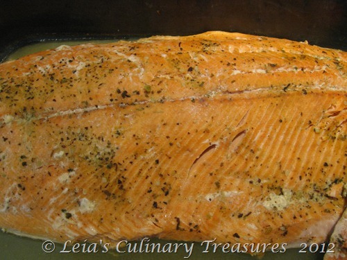 Salmon-baked