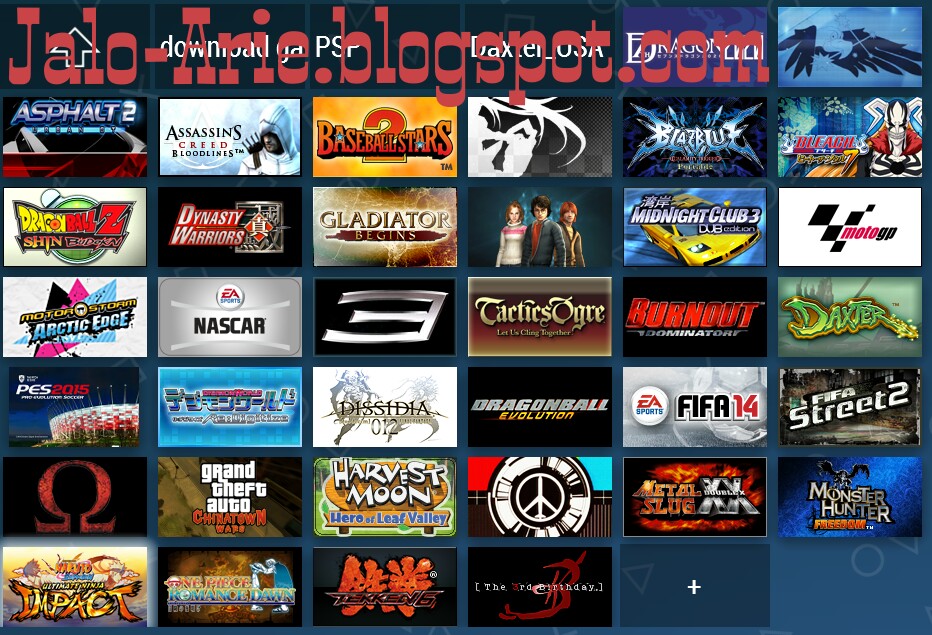 Download Game Ppsspp Iso High Compressed Android