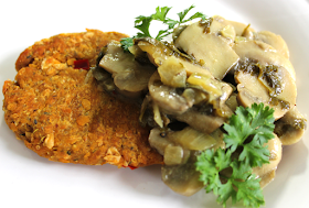 Baked Chickpea Cutlets