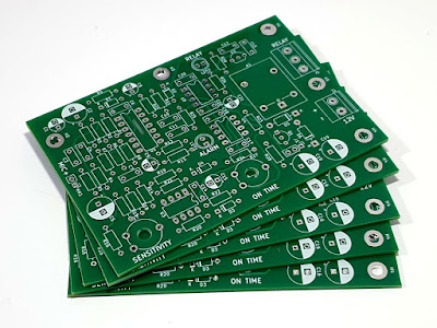 PCBs ordered from PCBWay