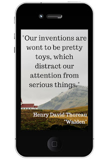 Our Inventions are wont to be pretty toys, which distract our attention from serious things.