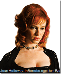 Christina Hendriks on Mad Men
