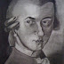 Wolfgang Amadeus Mozart Charcoal Drawings