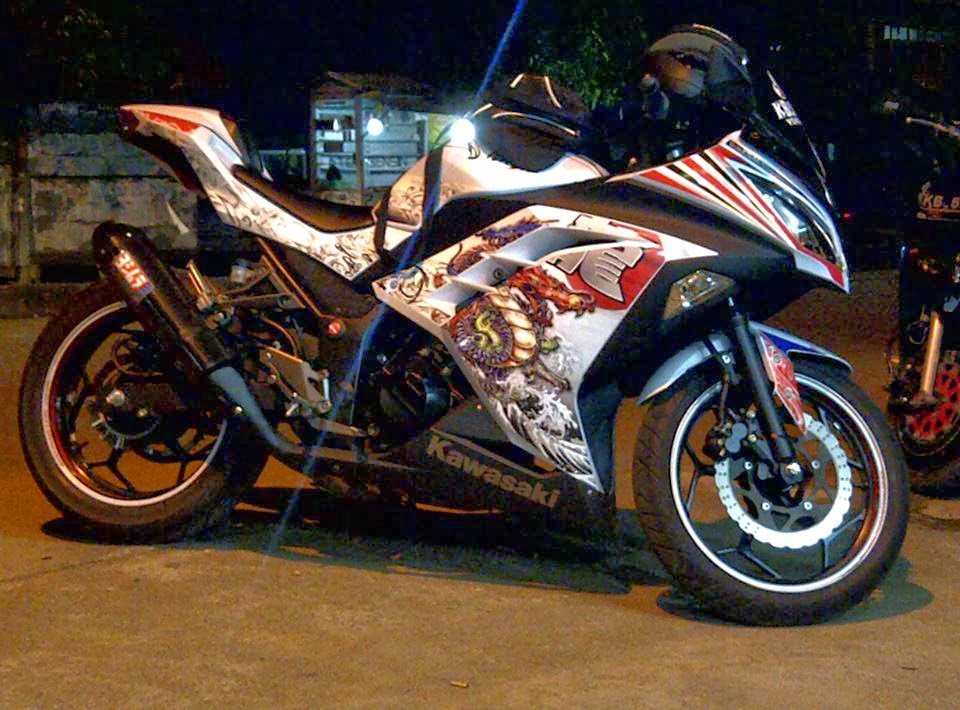  PICTURES Modifikasi Keren Kawasaki Ninja 250 300 ABS FI 