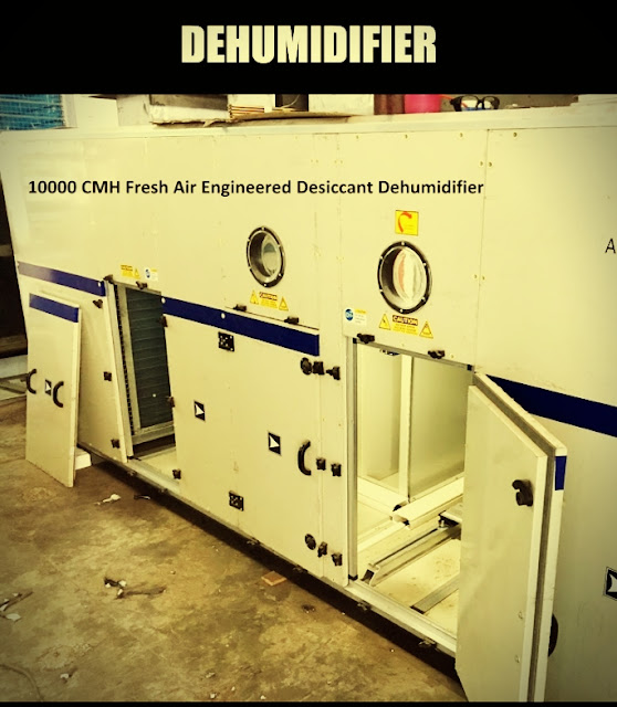 The Dehumidifier working principle and machine function :